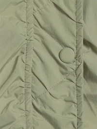 Deconstructed Oversized Bomber Jacket