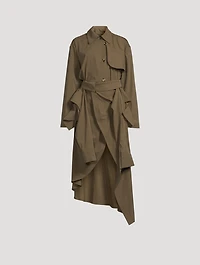 Asymmetric Trench Coat