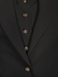 Blazer With Shirt And Vest Insert