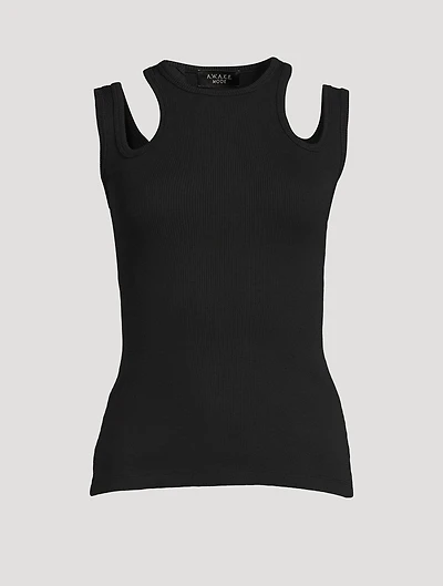 Cut-Out Tank Top
