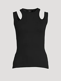 Cut-Out Tank Top