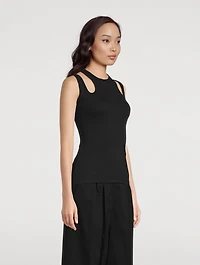Cut-Out Tank Top
