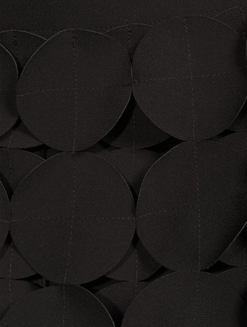 Multi-Circle Maxi Skirt