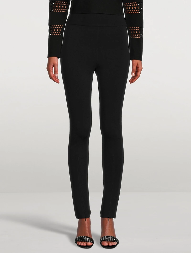 Zip-Cuff Leggings