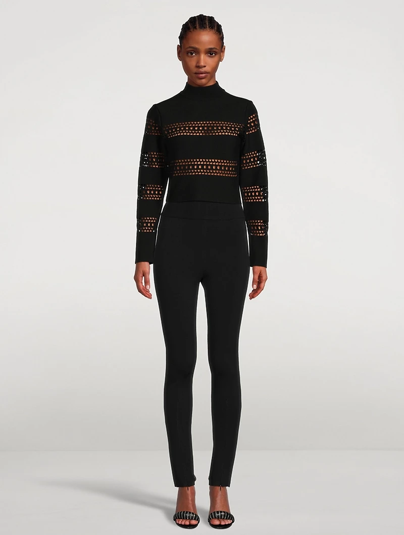 Zip-Cuff Leggings