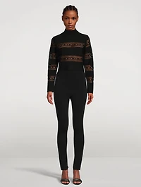 Zip-Cuff Leggings