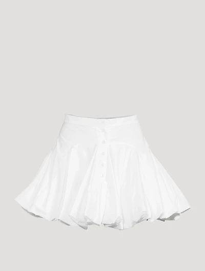 Poplin Bubble Skirt