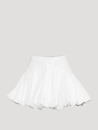 Poplin Bubble Skirt