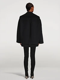 Double-Breasted Wool Coat