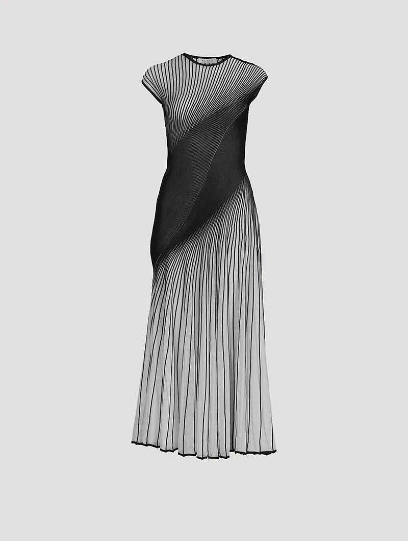 Twisted Table Midi Dress