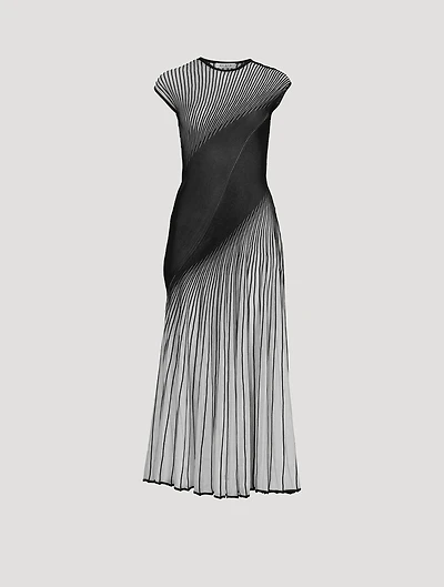 Twisted Table Midi Dress