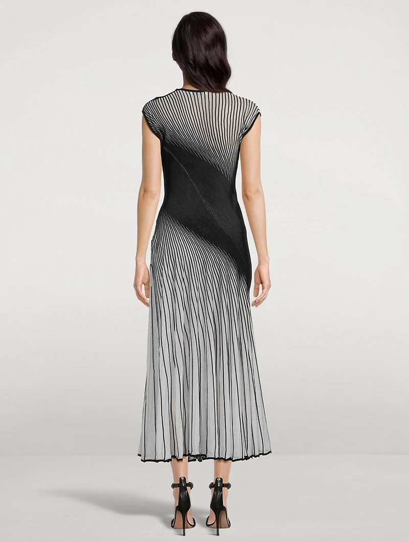 Twisted Table Midi Dress