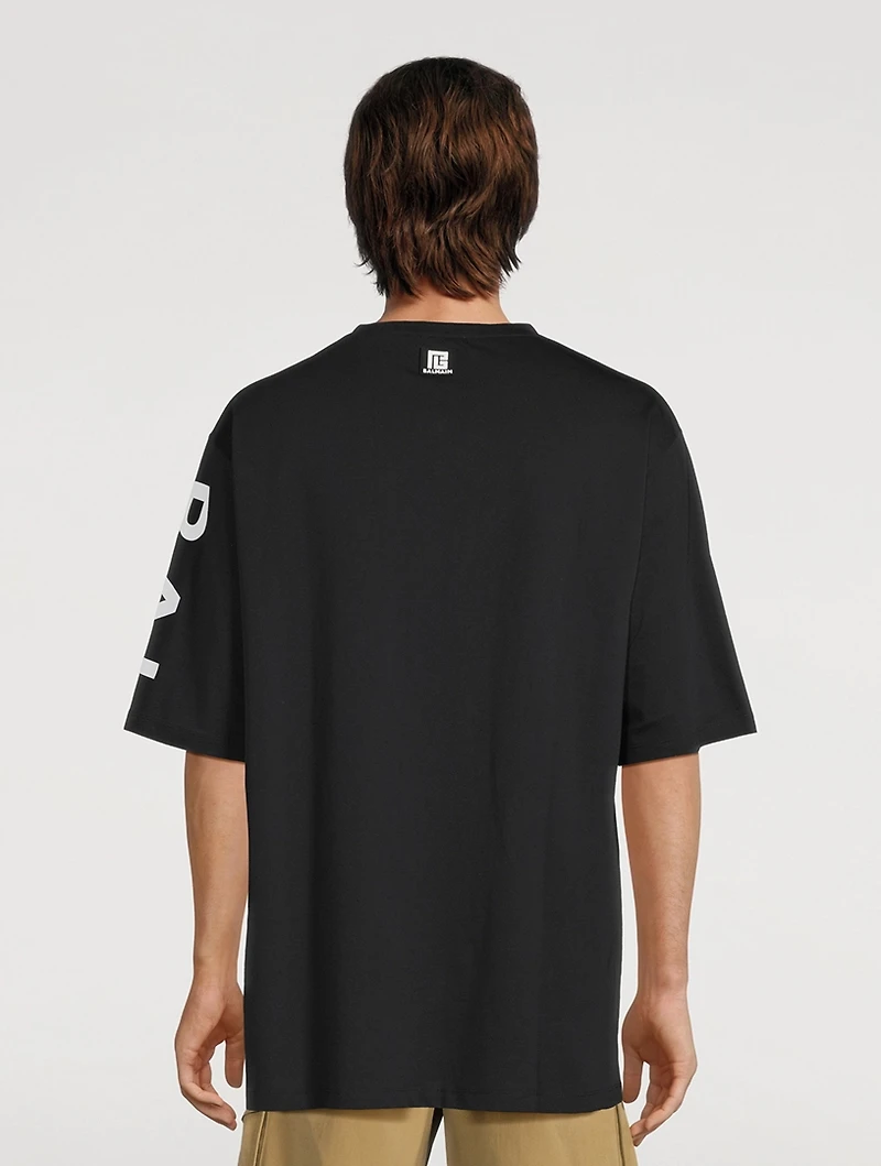 Oversized T-Shirt With Side Logo