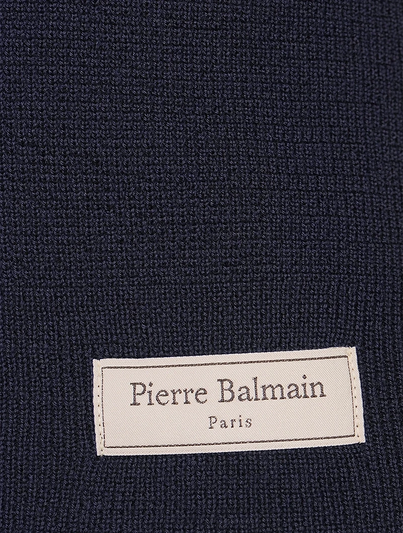 Pierre Wool Short-Sleeve Polo Shirt