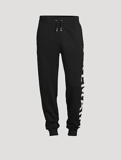 Cotton Sweatpants With Side Logo