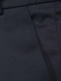 Wool Straight-Leg Pants
