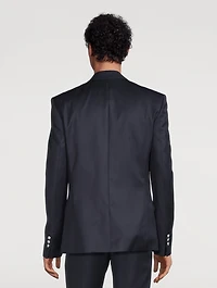 Wool Six-Button Jacket