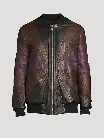 Leather Flight Jacket