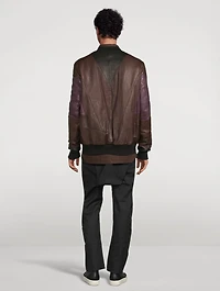 Leather Flight Jacket