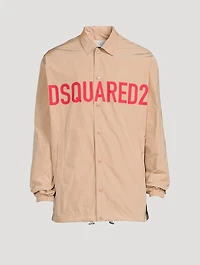 Coach Jacket With Logo