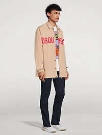 Coach Jacket With Logo