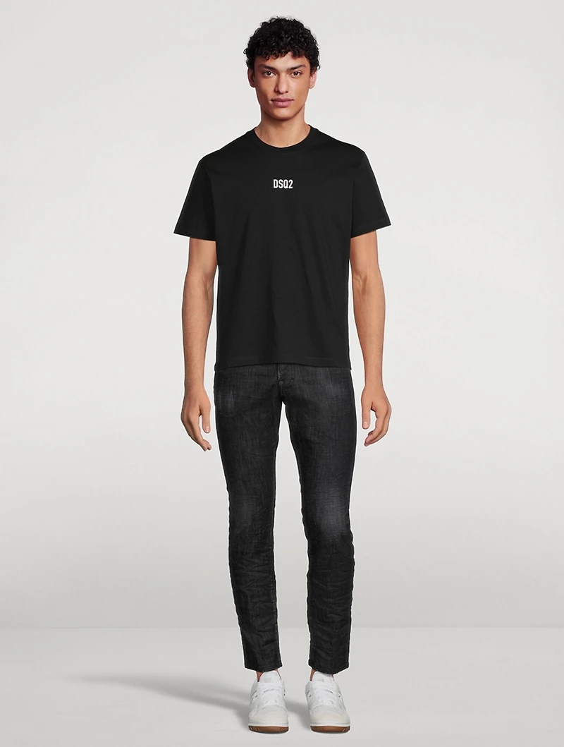 Mini DSQ2 Cotton T-Shirt