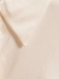 Bias-Cut Sleeveless Silk Shirt