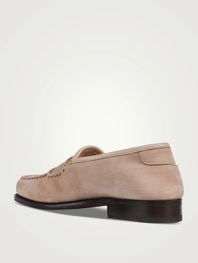 Bath Suede Loafers