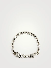 Silver Skulls Bracelet
