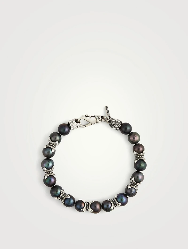 Claw Pearl Bracelet