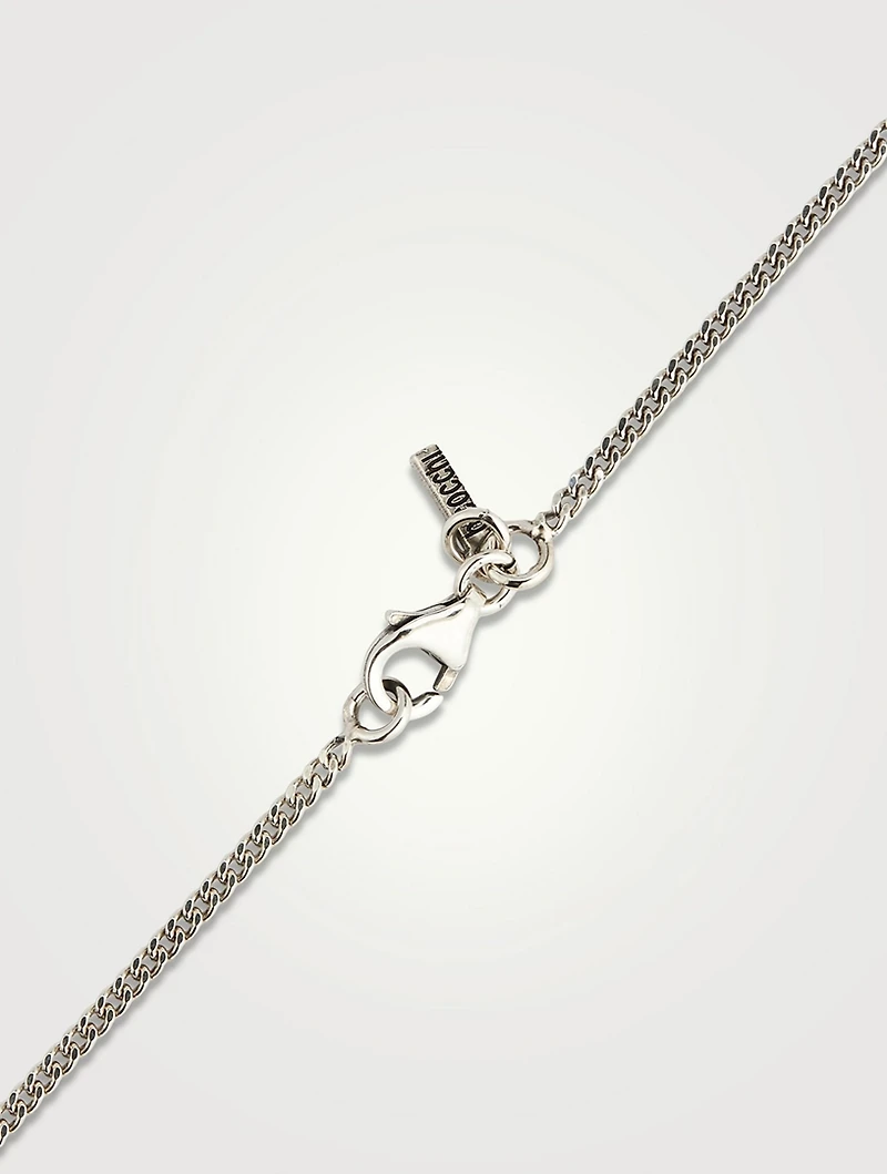 Serpens Silver Pendant Necklace