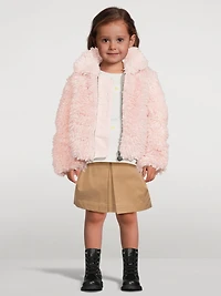 Teddy Cropped Jacket