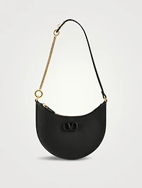 Mini VLOGO Leather Shoulder Bag