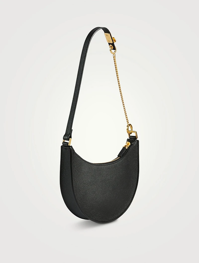 Mini VLOGO Leather Shoulder Bag