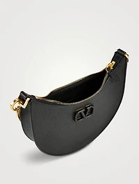 Mini VLOGO Leather Shoulder Bag