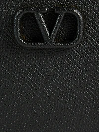 Mini VLOGO Leather Shoulder Bag