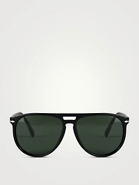 0PO3311S XL Aviator Sunglasses