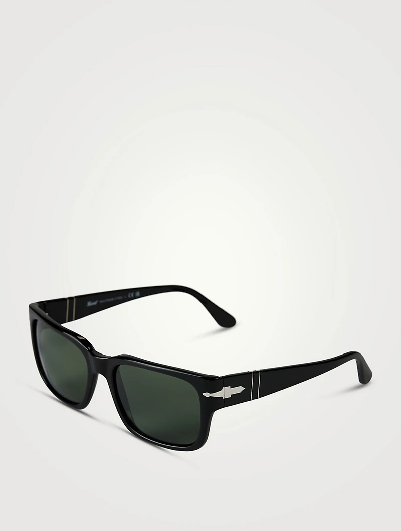 0PO3315S Rectangular Sunglasses