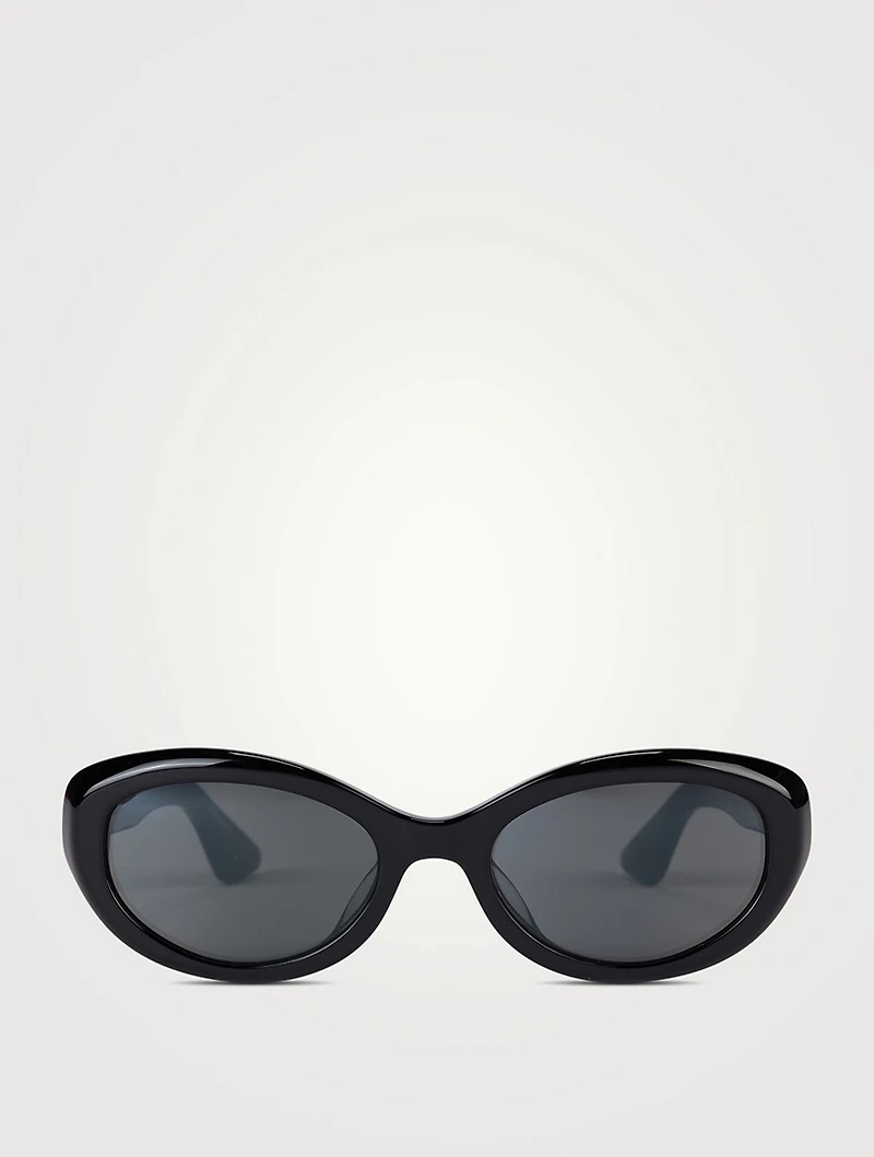 Oliver Peoples x Khaite 1969C Oval Sunglasses