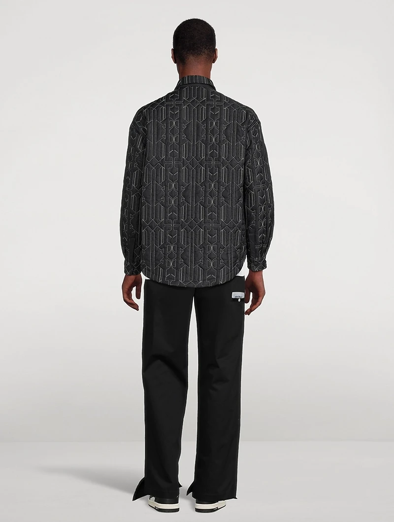 All Monogram Quilted Overshirt