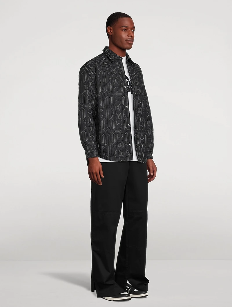 All Monogram Quilted Overshirt