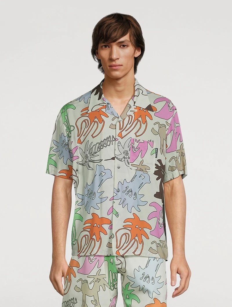 Palmity Allover Bowling Shirt