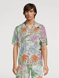 Palmity Allover Bowling Shirt
