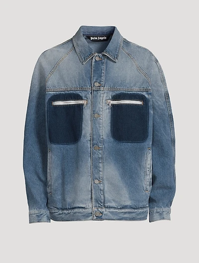 Reserve Dye Loose Denim Jacket