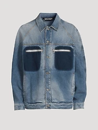 Reserve Dye Loose Denim Jacket