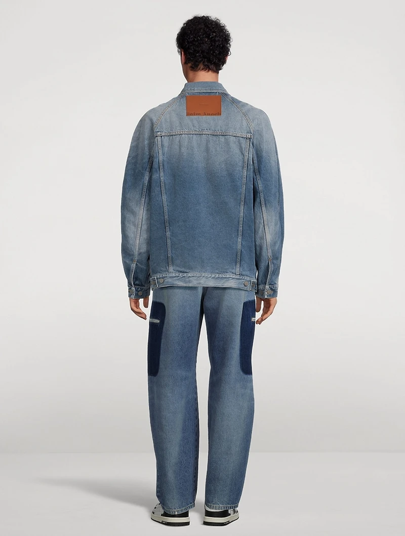 Reserve Dye Loose Denim Jacket