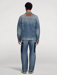 Reserve Dye Loose Denim Jacket