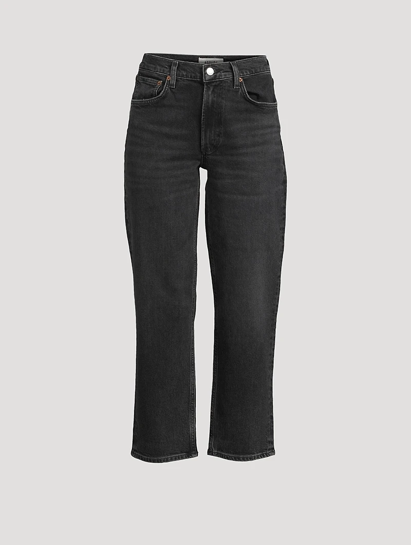 Kye Mid-Rise Straight Jeans