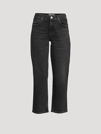 Kye Mid-Rise Straight Jeans