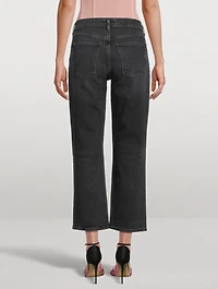 Kye Mid-Rise Straight Jeans
